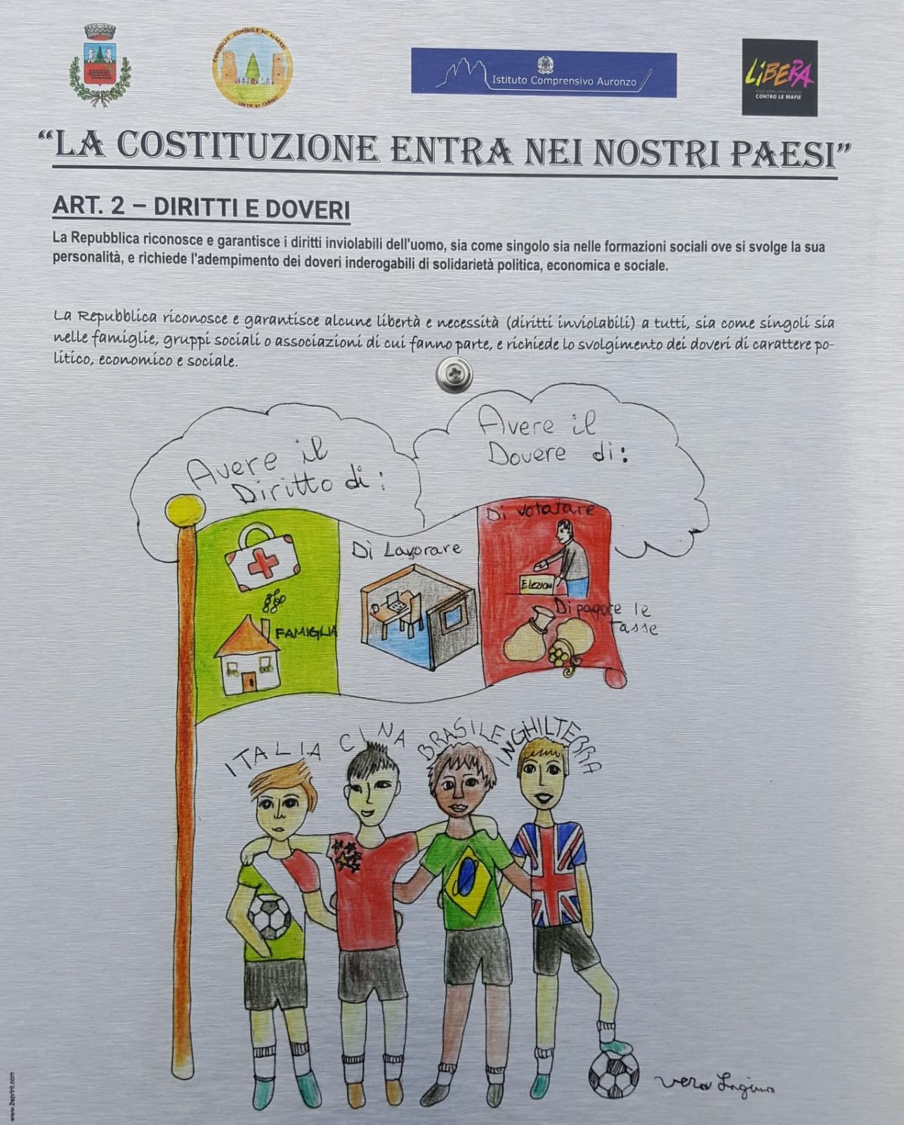 Consiglio Comunale Dei Ragazzi Lozzo Di Cadore La Costituzione